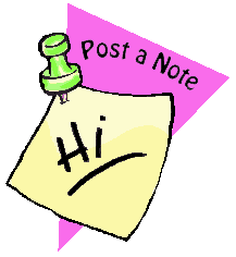 post a  note